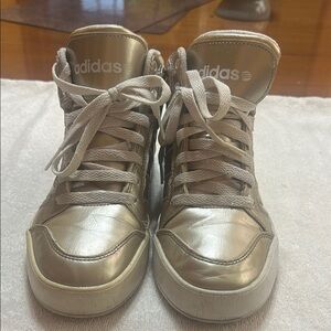 Gold Adidas Sneakers